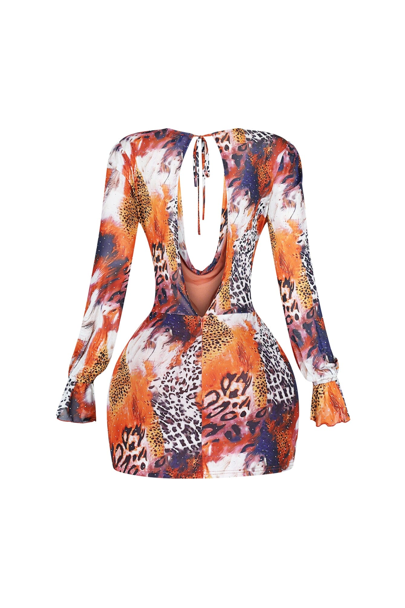 Dare To Wear – Mini robe en strass avec coupe ajustée et design audacieux