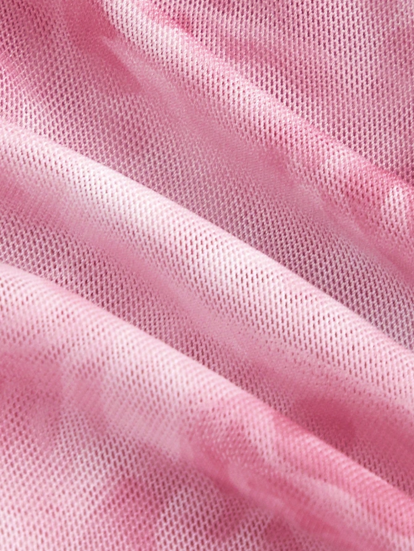 SHEIN MOD – Haut Rose à Manches Évasées et Imprimé Floral