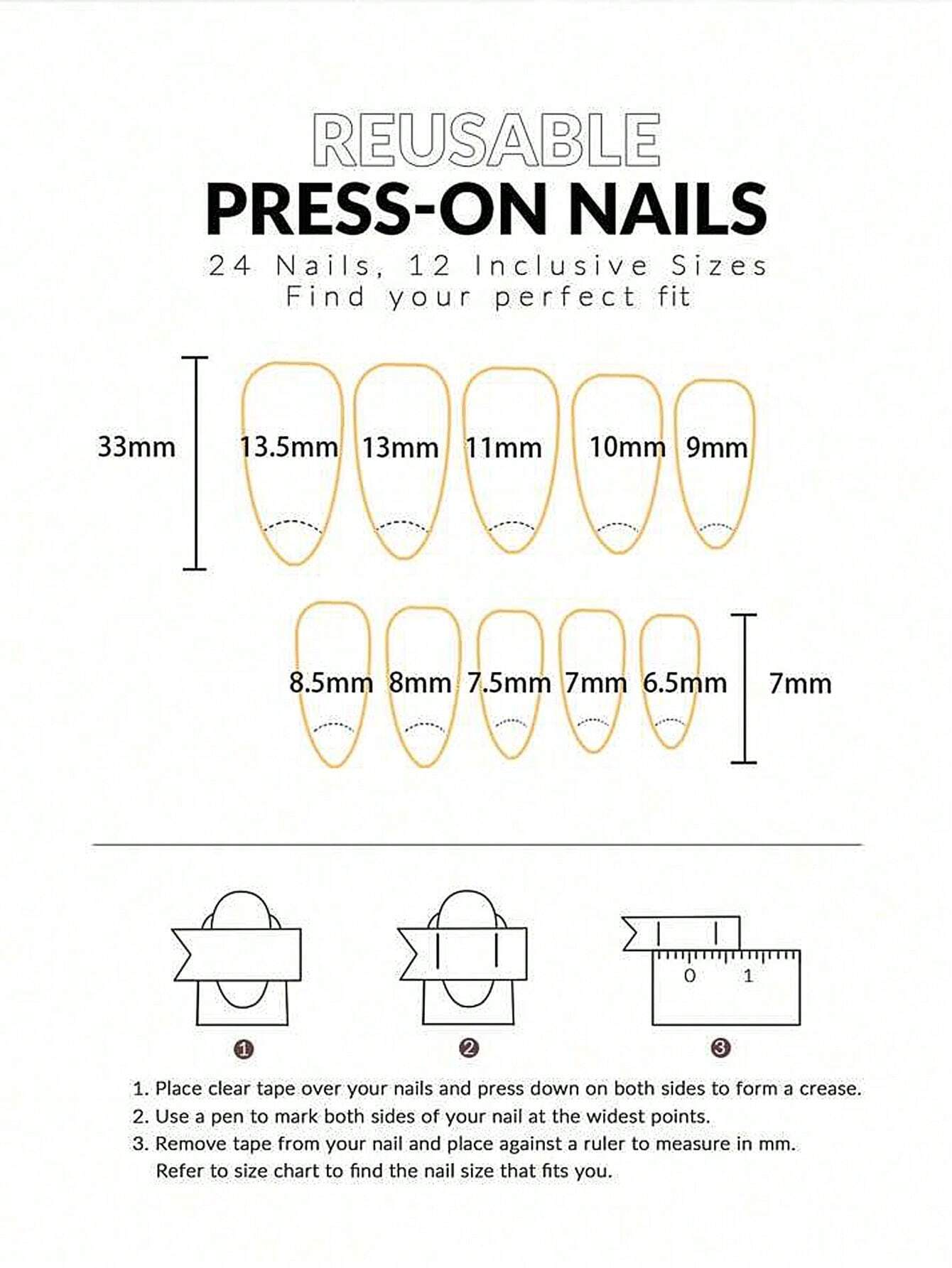 Lot de 24 Faux Ongles Courts – Bordeaux Floral & Paillettes