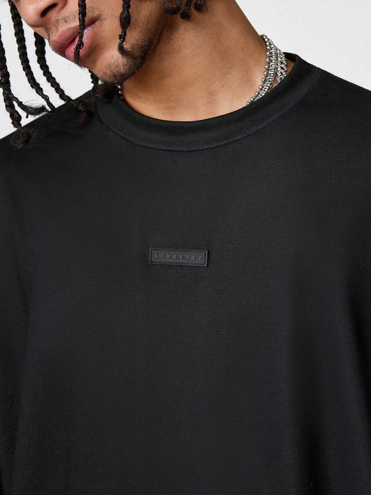 Manfinity RebelGame – T-shirt Oversize Vert à Imprimé Numérique