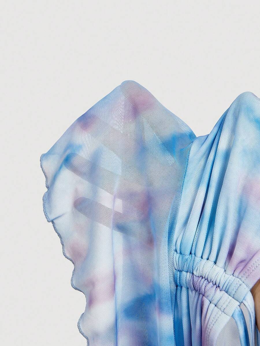 SHEIN MOD – Débardeur sans manches tie-dye en coton pour vacances