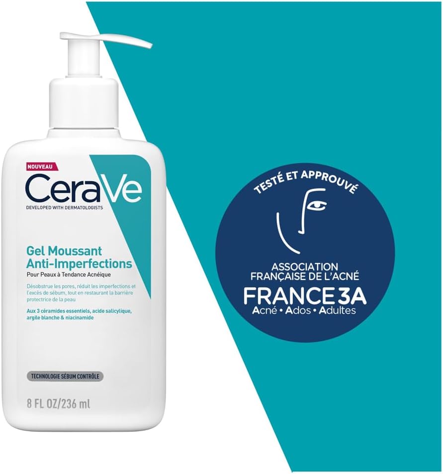 CeraVe - Gel Moussant Anti-Imperfections