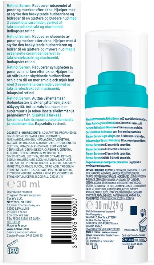 CeraVe - Sérum Retinol Anti-Marques