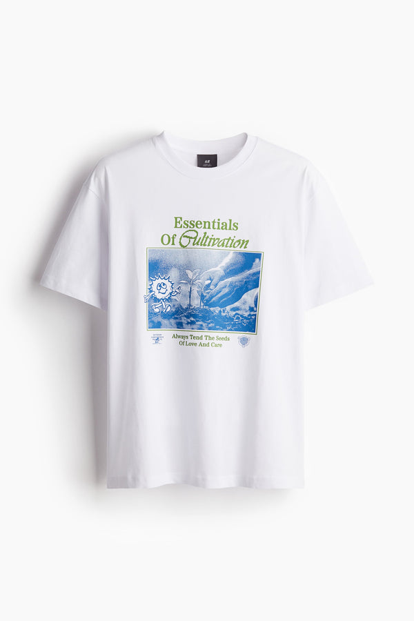 H&M - T-shirt imprimé Loose Fit