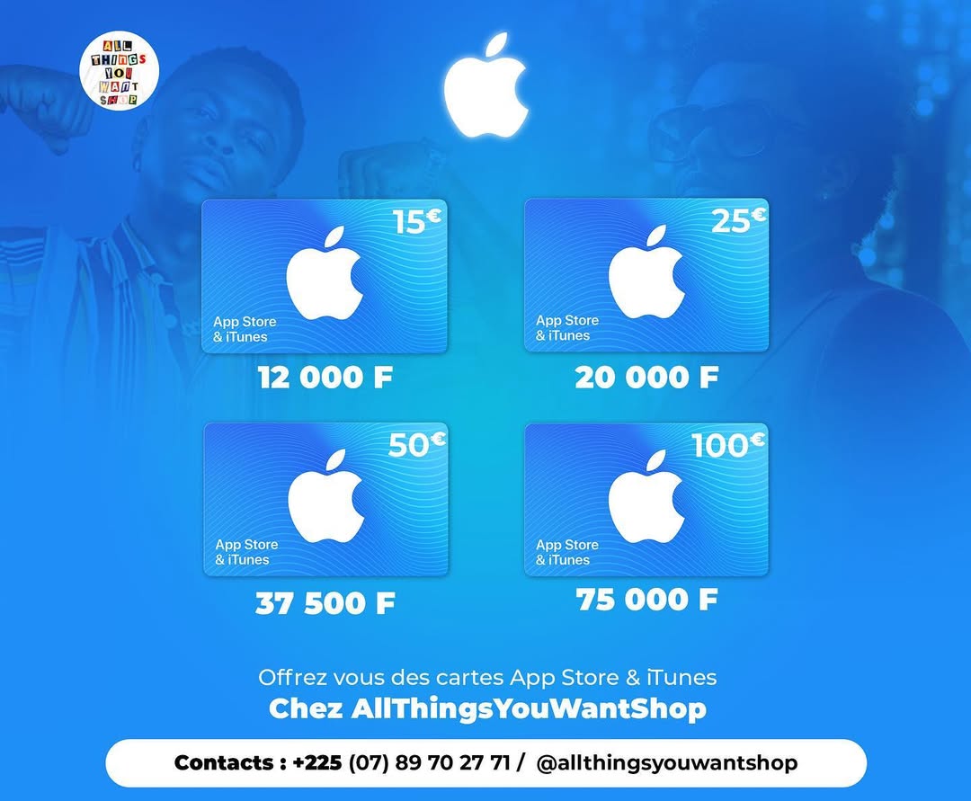 Carte-Cadeau Apple Music