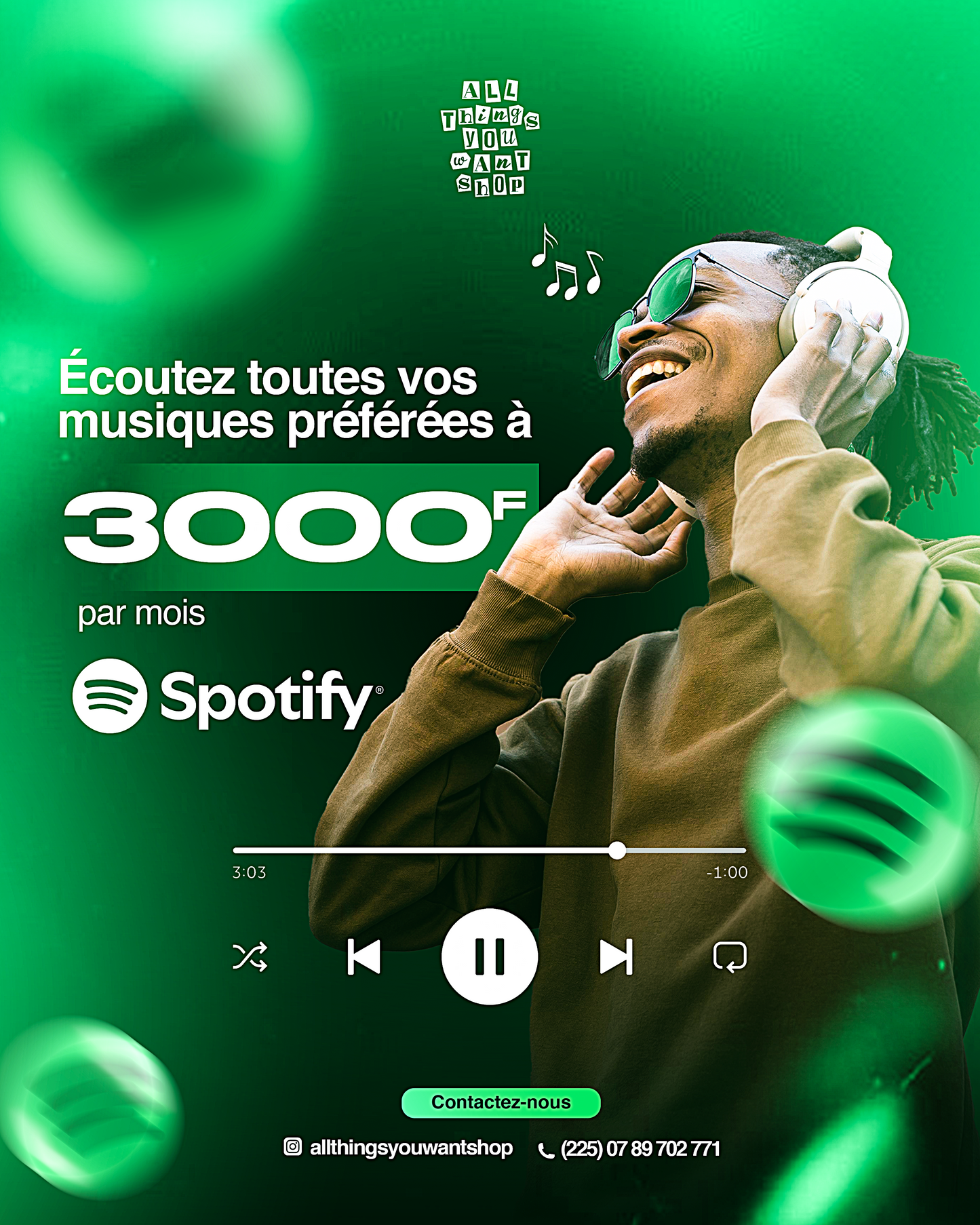 Abonnement Spotify
