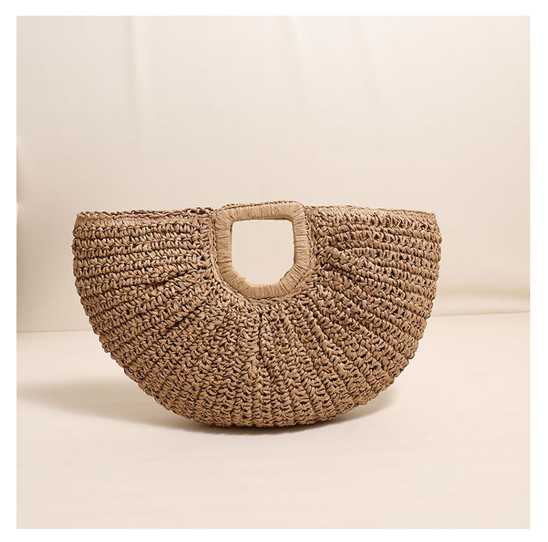 ATYWS - Sac à main en paille tressée