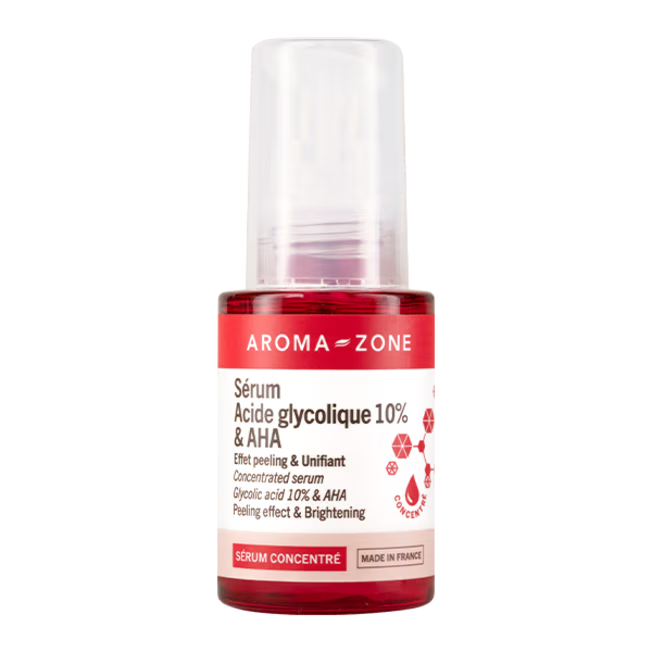 AromaZone - Sérum concentré Acide glycolique 10% & AHA