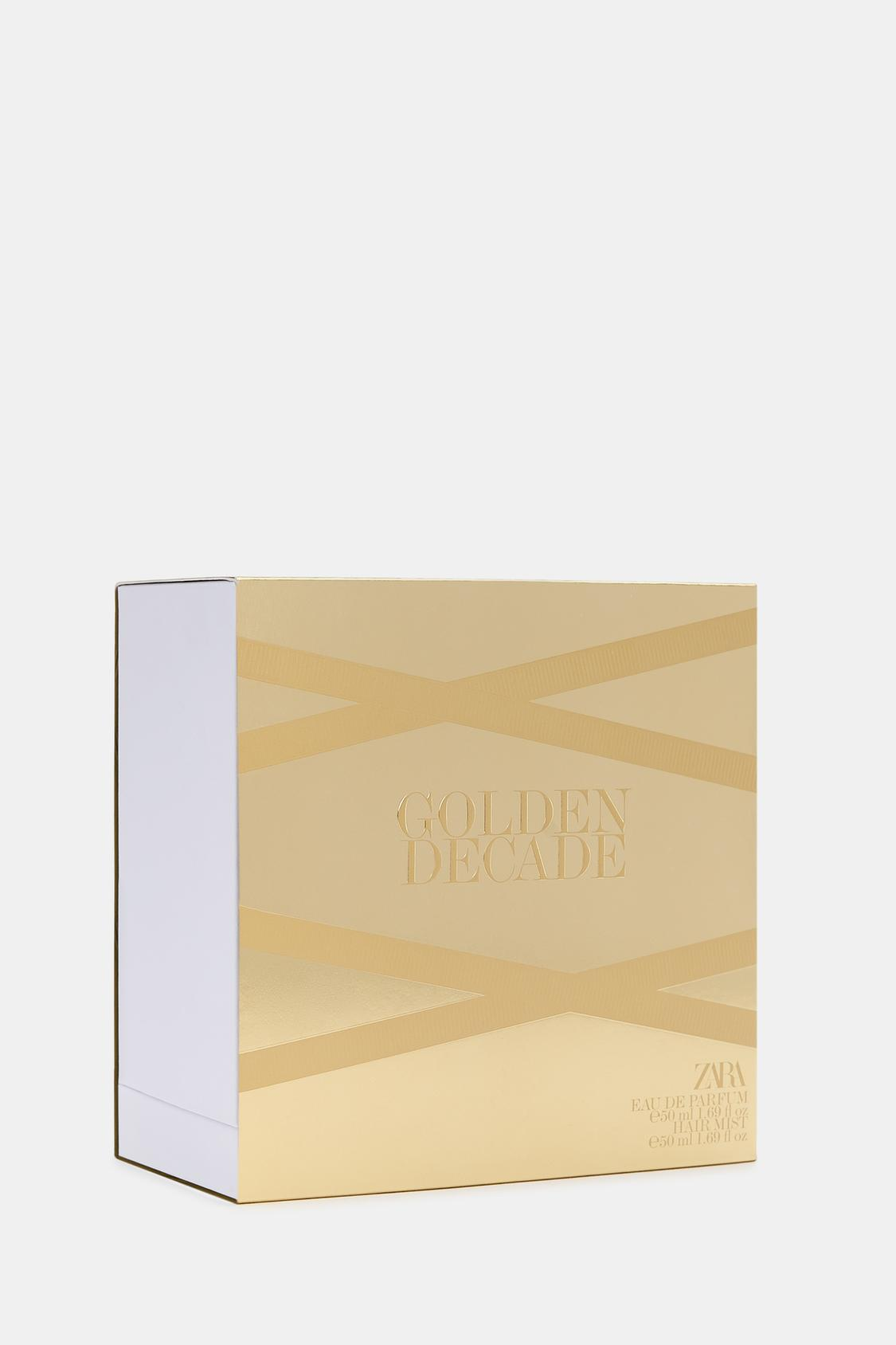 ZARA GOLDEN DECADE EDP + BRUME CAPILLAIRE ÉDITION LIMITÉE 2X50ML (1.7 FL. OZ).