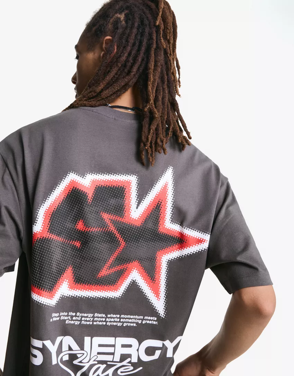 Bershka - T-shirt manches courtes imprimé