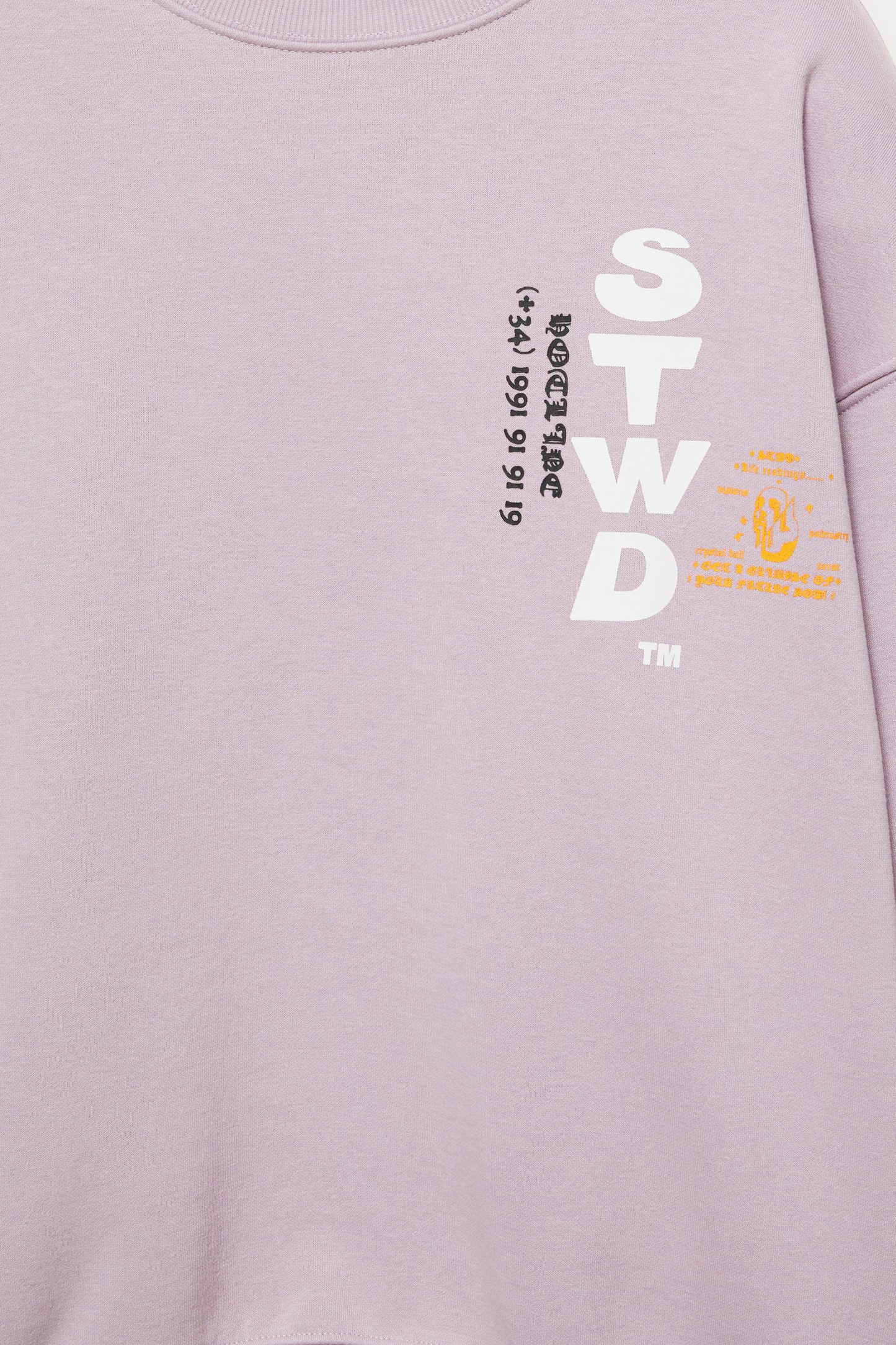 Pull&Bear - Sweat STWD motif bâtiment