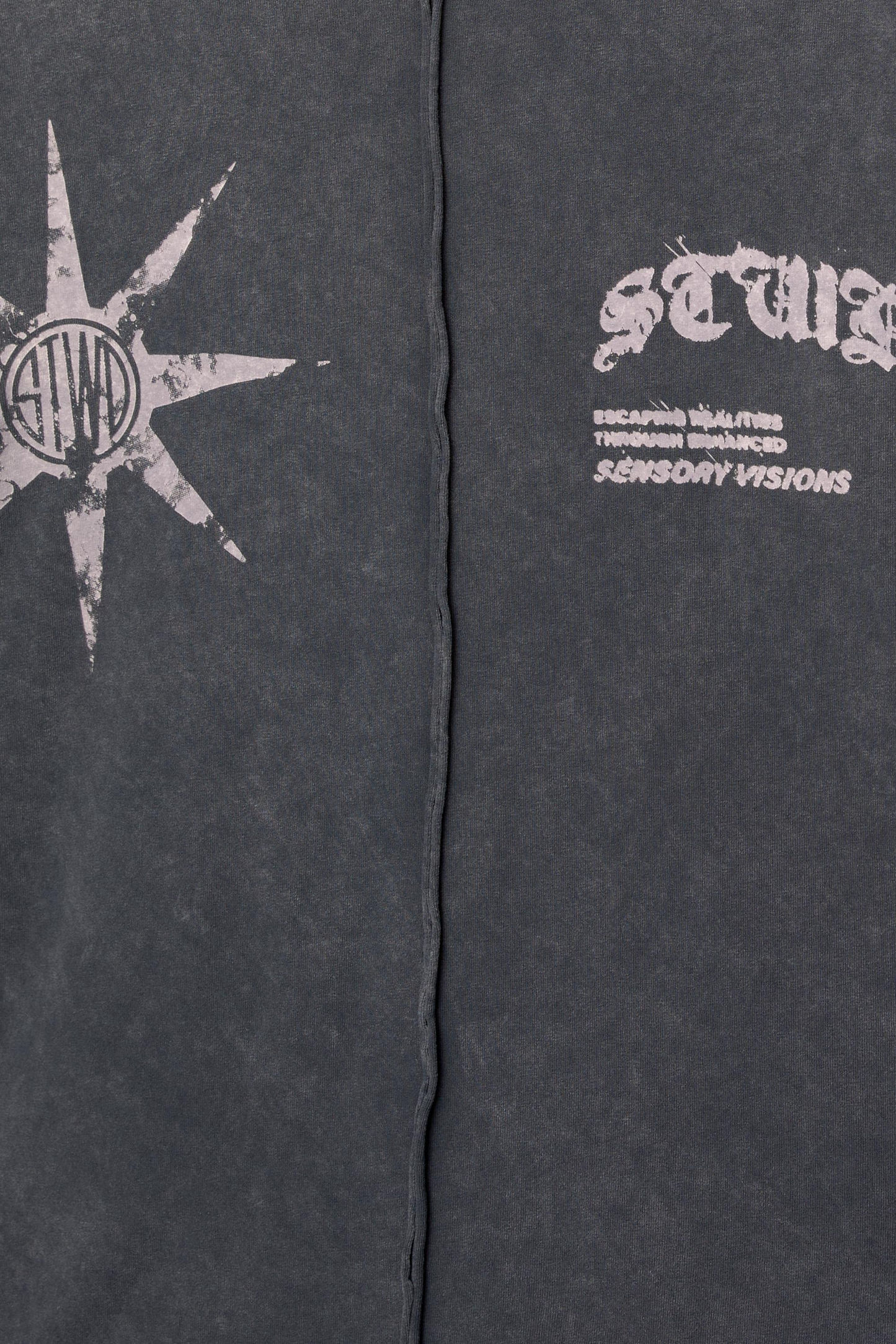 Pull&Bear - T-shirt à manches courtes usé