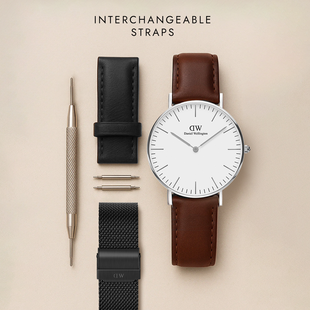 Daniel Wellington Classic St Mawes Silver
