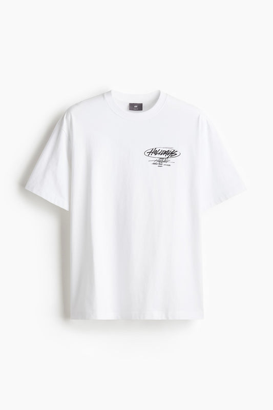 H&M - T-shirt imprimé Loose Fit