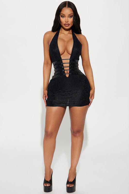 Kendra Lace Mini Dress
