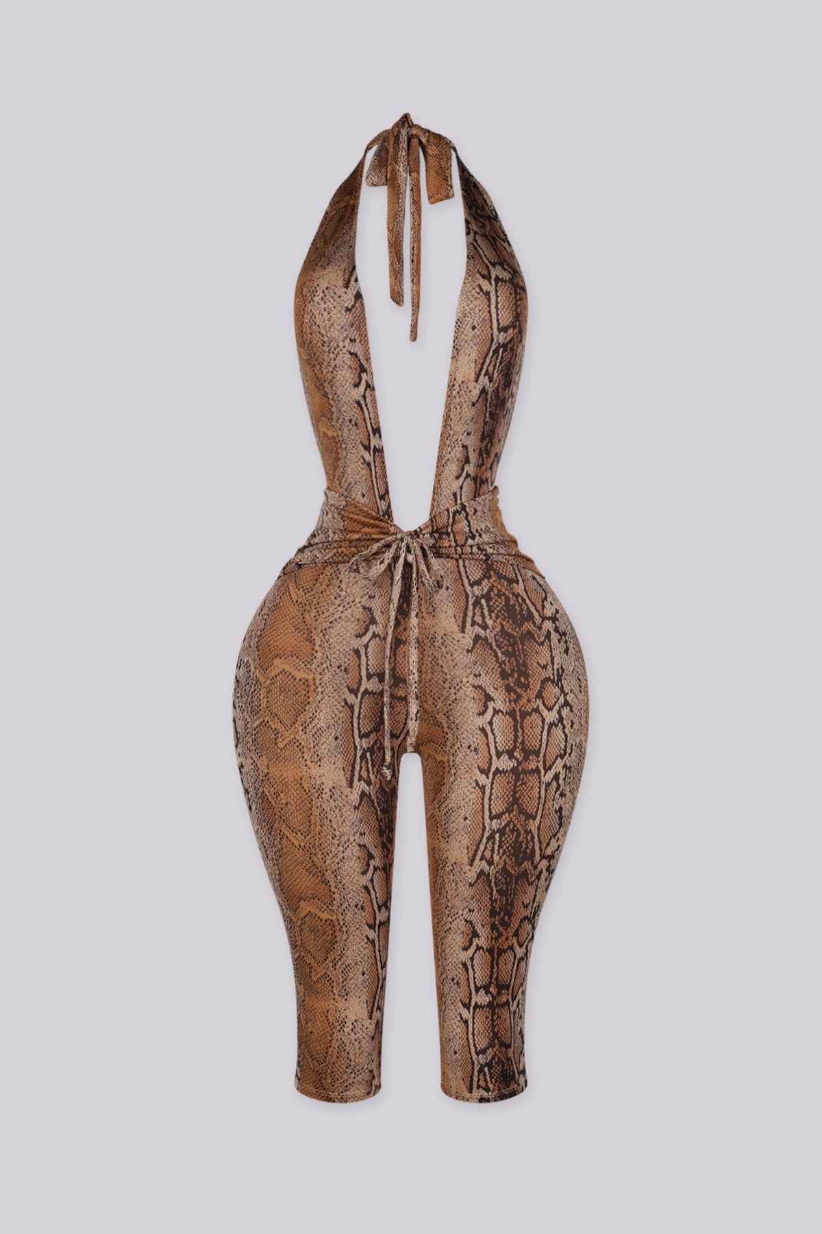 Sixtylia - Blame Me Capri Jumpsuit