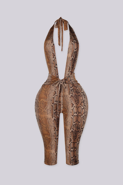 Sixtylia - Blame Me Capri Jumpsuit