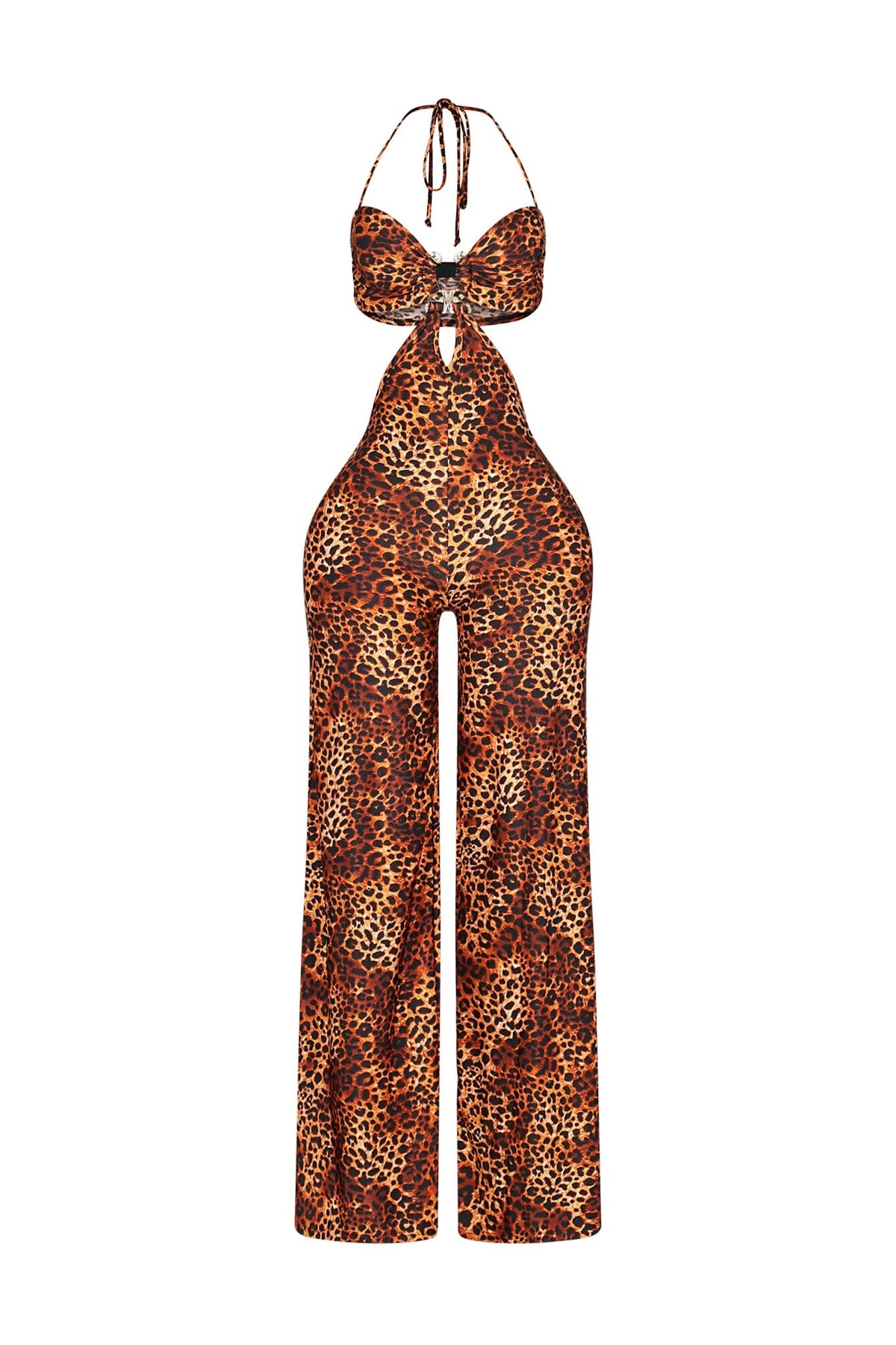Sixtylia - Neon Wildcat Cut Out Jumpsuit