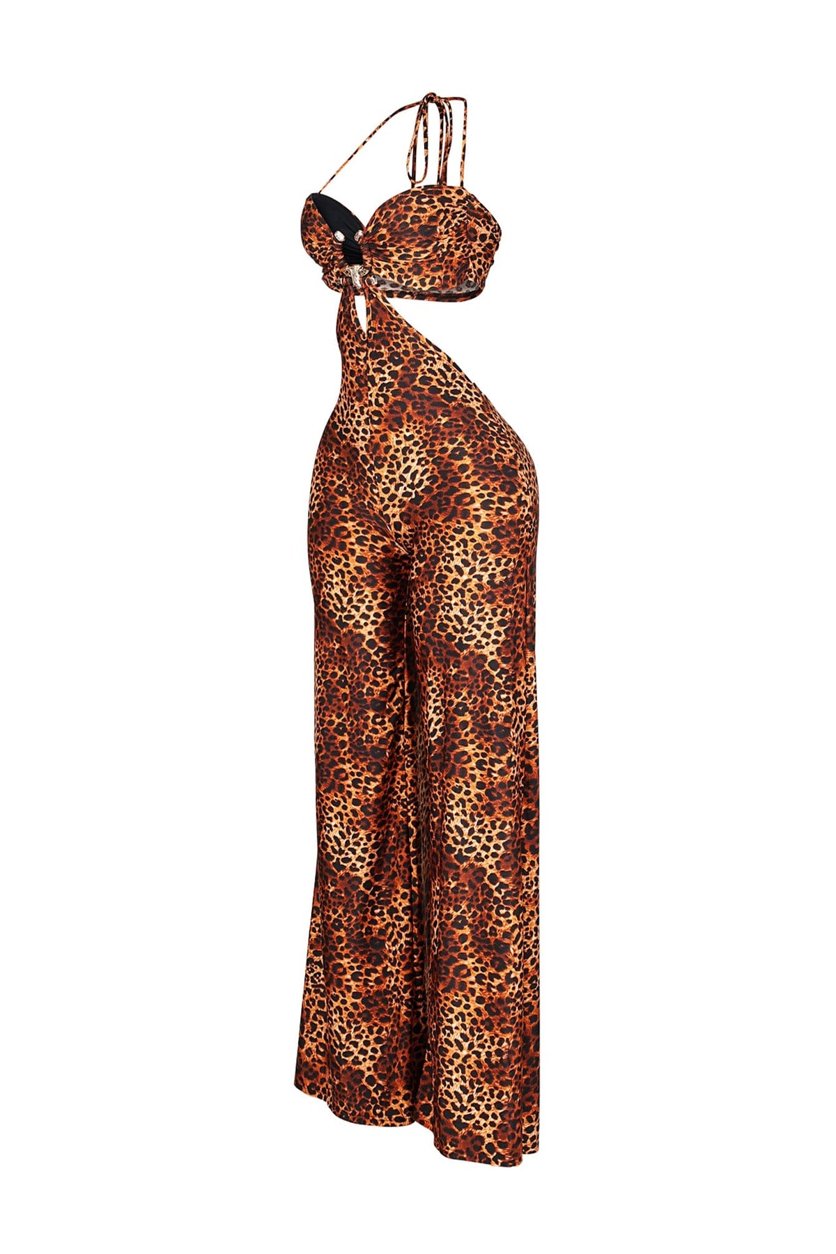 Sixtylia - Neon Wildcat Cut Out Jumpsuit