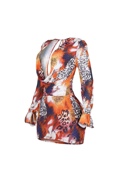 Dare To Wear – Mini robe en strass avec coupe ajustée et design audacieux