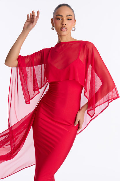 Staying True Satin Maxi Dress
