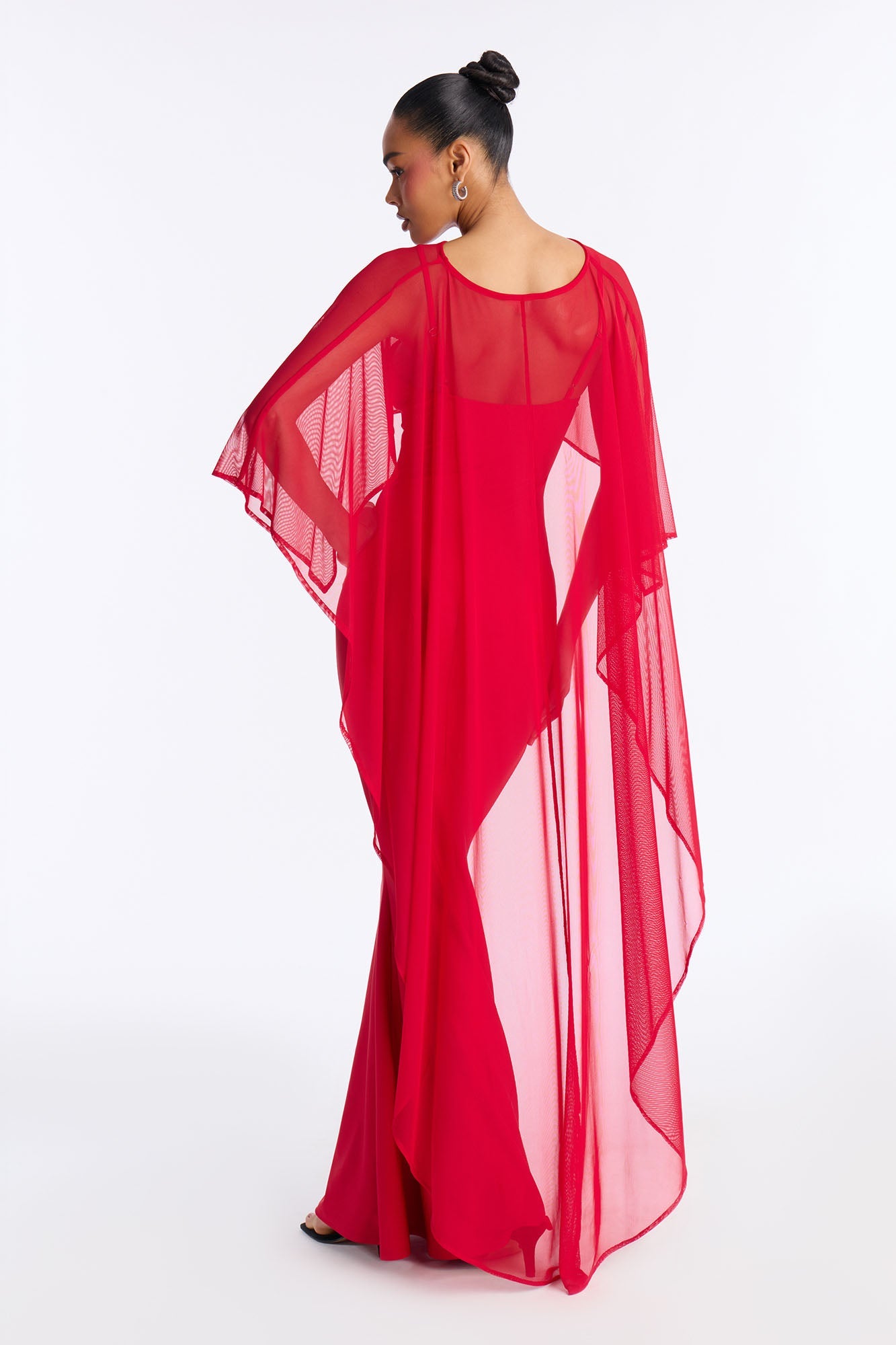 Staying True Satin Maxi Dress