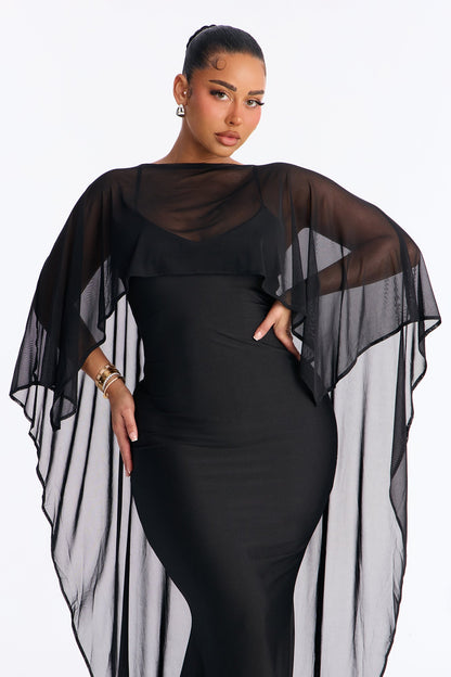 Staying True Satin Maxi Dress