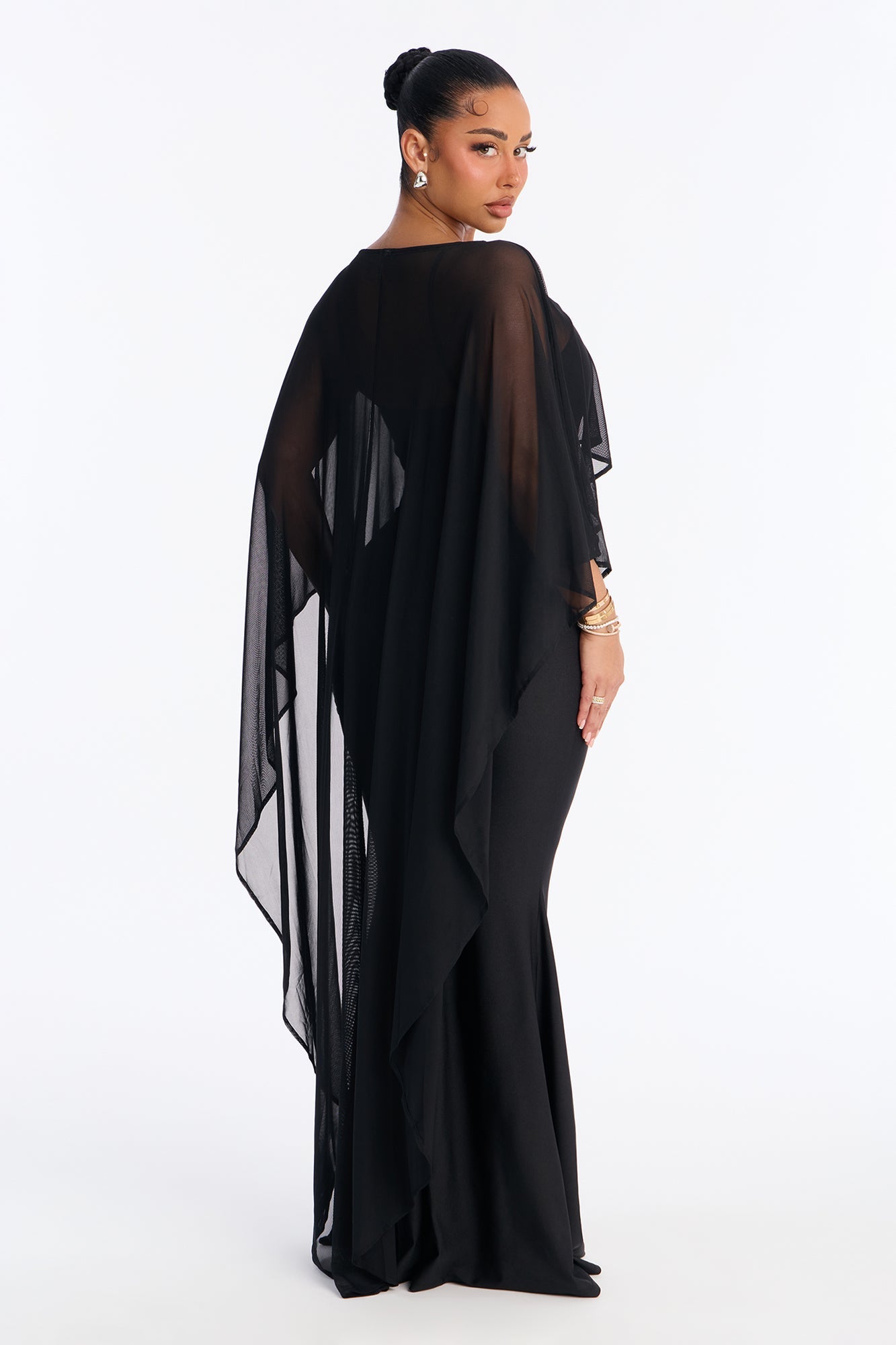 Staying True Satin Maxi Dress