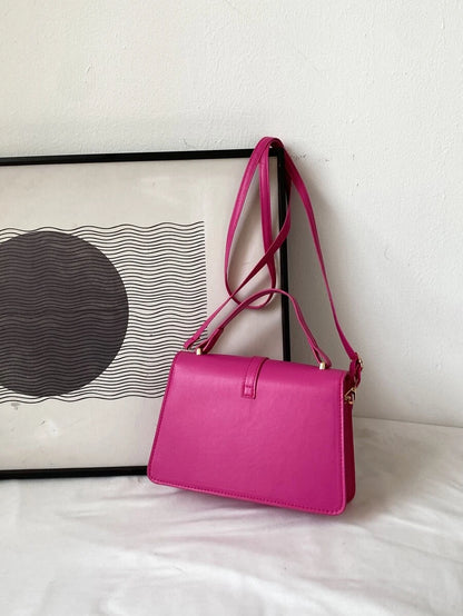 Sac carré à rabat minimaliste – Imperméable et léger pour le quotidien