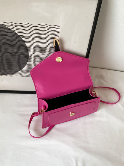 Sac carré à rabat minimaliste – Imperméable et léger pour le quotidien