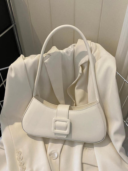Sac baguette minimaliste à boucle – Élégance estivale