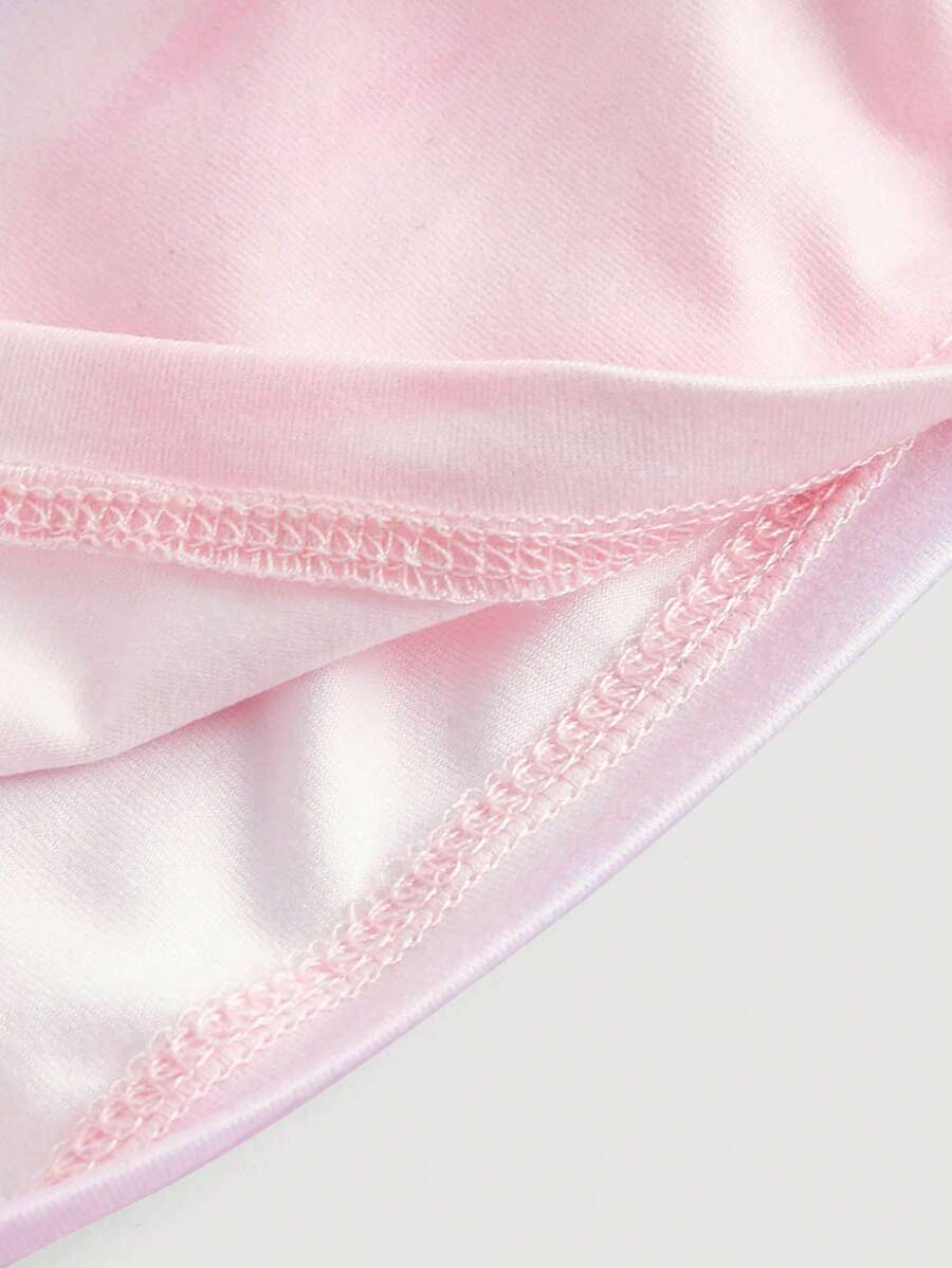 SHEIN MOD Haut Halter Drapé à Nouage Latéral