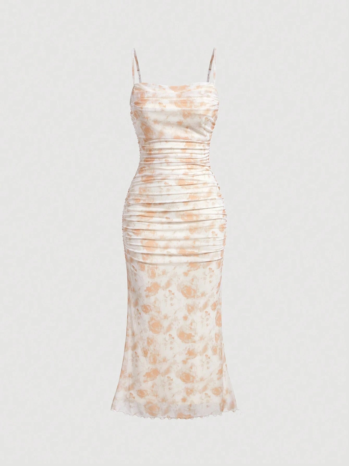 Robe Bohème Fleurie à Fines Bretelles