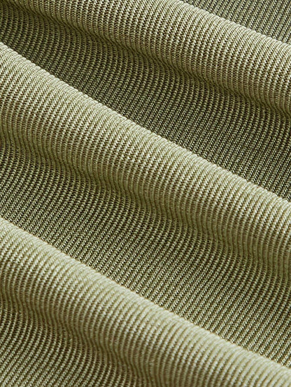 SHEIN MOD – Débardeur Col Bénitier Vert à Ourlet Asymétrique