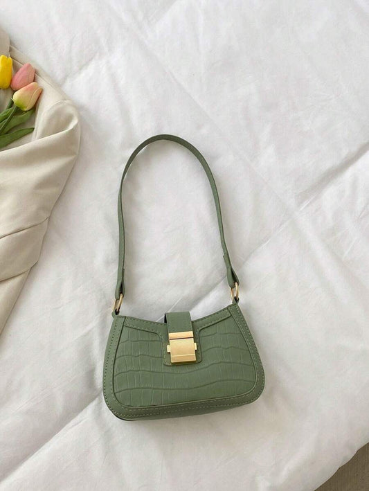 Chic & Glam – Sac à bandoulière en cuir avec poches et design polyvalent