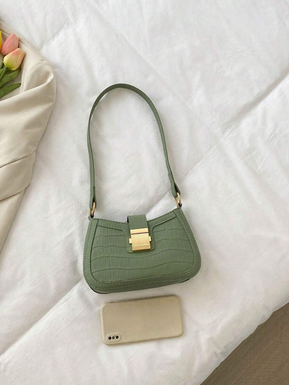 Chic & Glam – Sac à bandoulière en cuir avec poches et design polyvalent