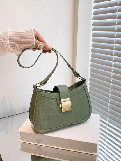 Chic & Glam – Sac à bandoulière en cuir avec poches et design polyvalent