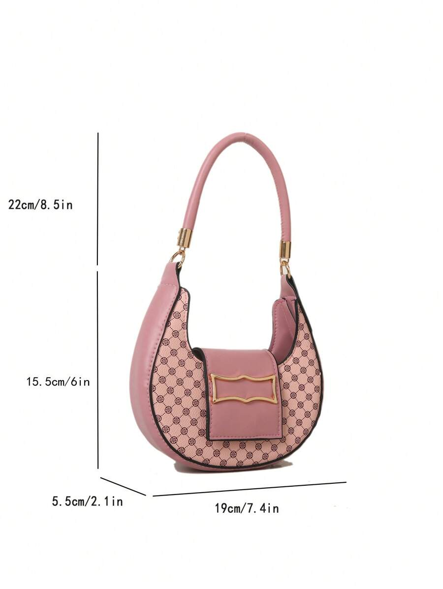 Sac à épaule mini en patchwork géométrique, pratique et léger