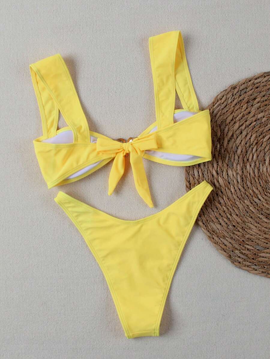 ATYWS – Bikini femme avec décoration étoile de mer et coupe sexy