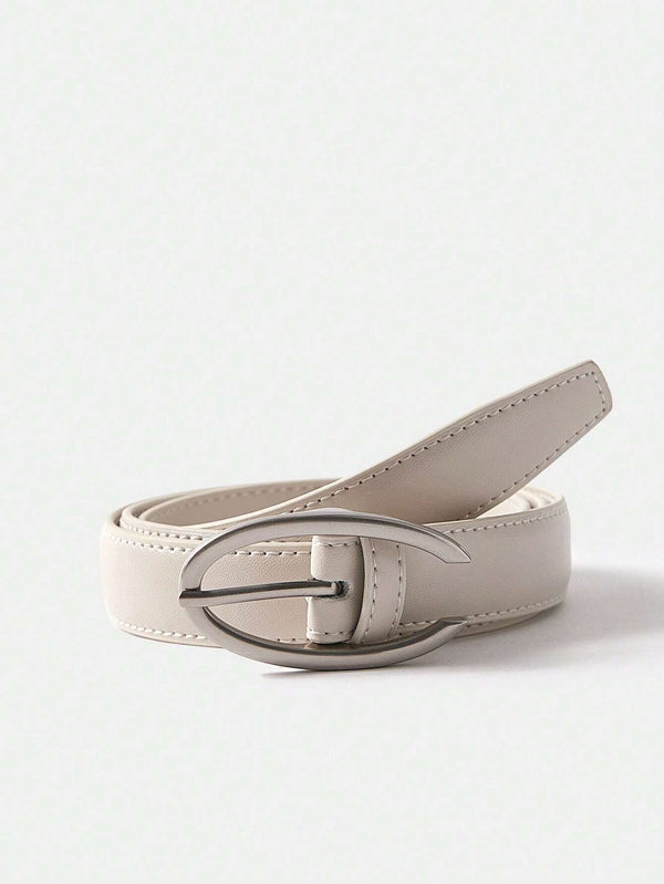MOTF PREMIUM – Ceinture en PU à boucle contrastante