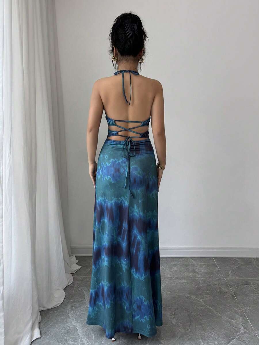 Chiquease – Robe d’été à col en V et coupe évasée