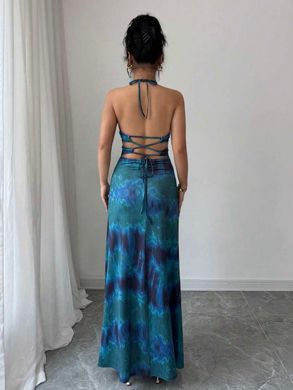 Chiquease – Robe d’été à col en V et coupe évasée