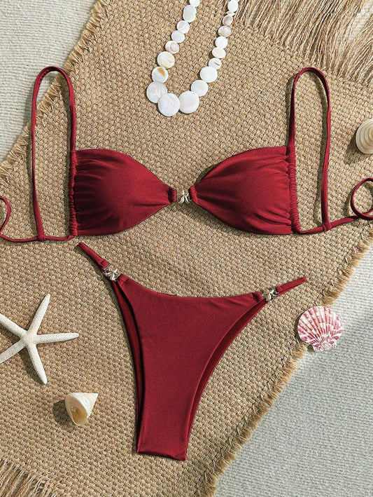 Ensemble de Bikini Etoile de Mer - 2 Pcs