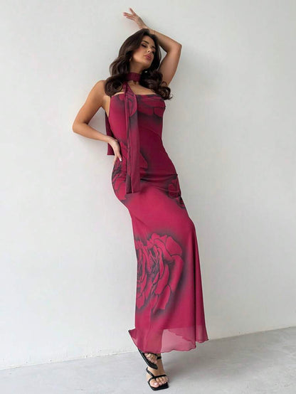 Firerie – Robe camisole jacquard à fleurs, coupe élégante et design chic