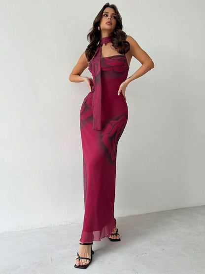 Firerie – Robe camisole jacquard à fleurs, coupe élégante et design chic