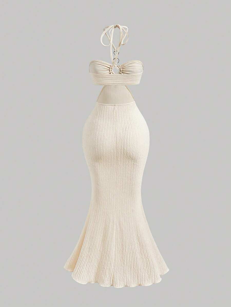 SHEIN MOD – Robe longue kaftan col en V