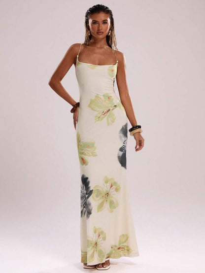 SHEIN BAE – Robe d'été sans manches en coton avec design fluide et coupe décontractée