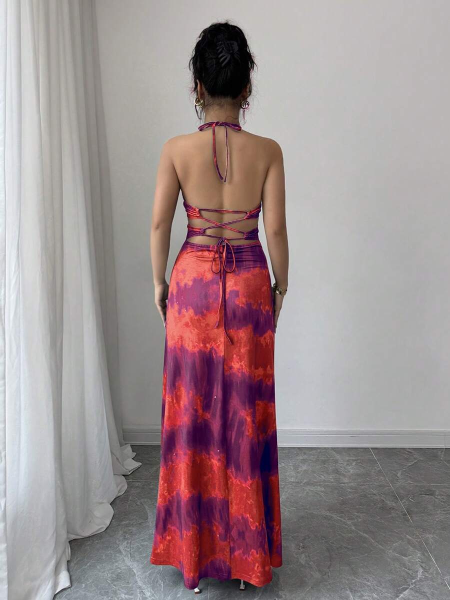 Chiquease – Robe d’été à col en V et coupe évasée