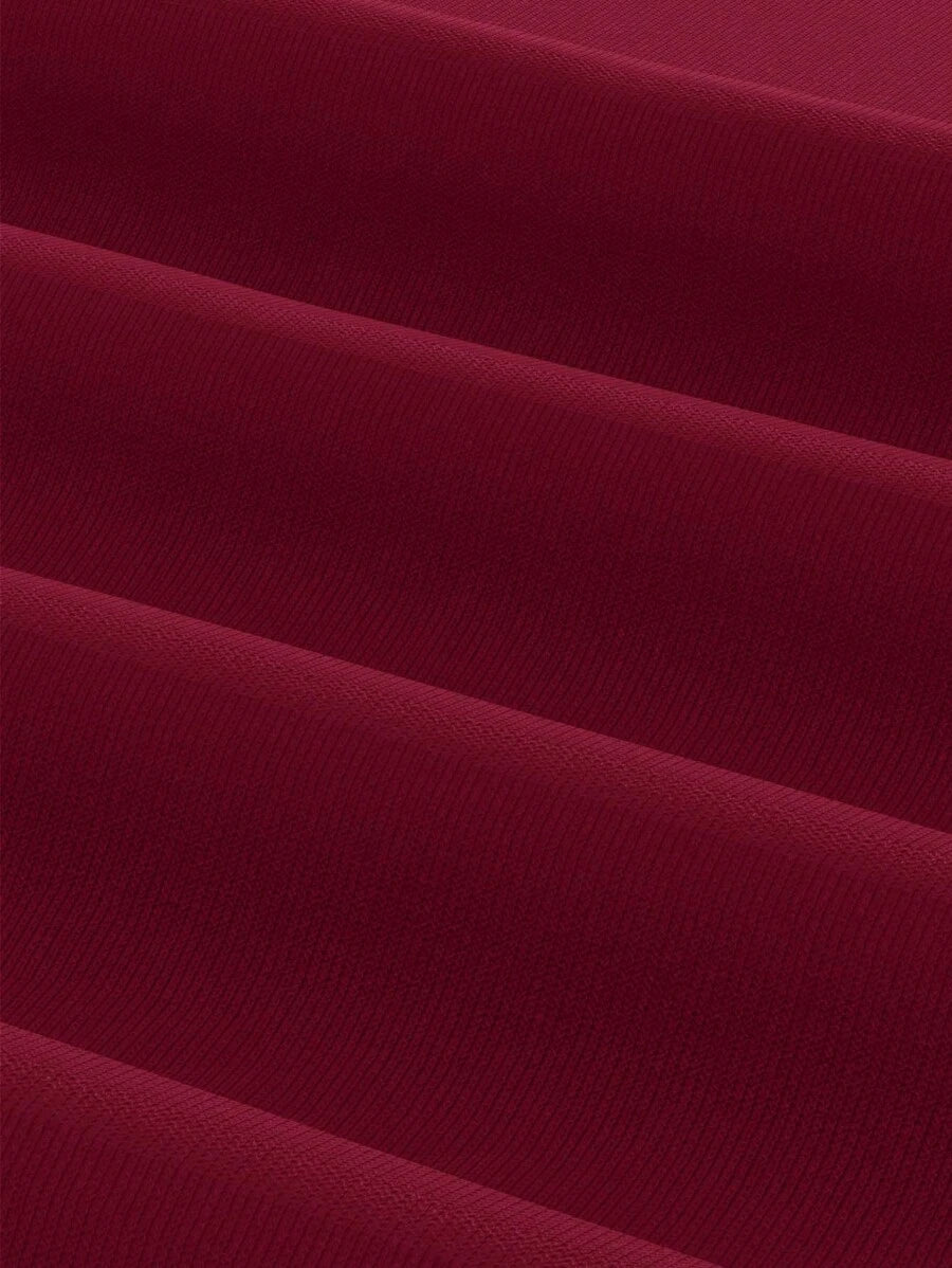 Opulessa – Robe à dos nu tricotée, coupe ajustée et design chic