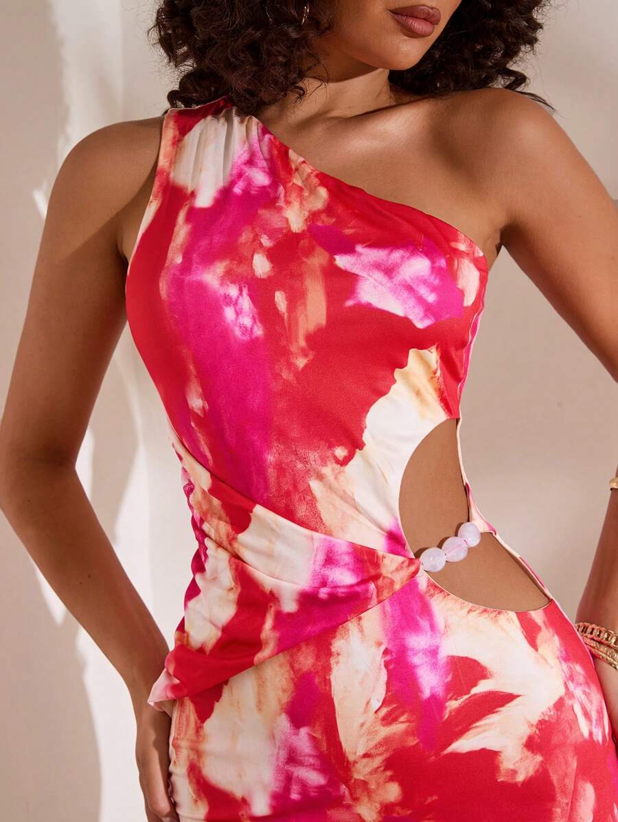 Opulessa – Robe moulante mini en tricot avec bretelles spaghetti et design ajusté
